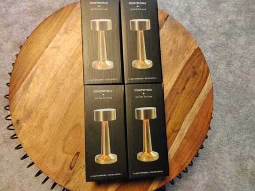 Lampă de masă reîncărcabilă cu ecran tactil (4x)