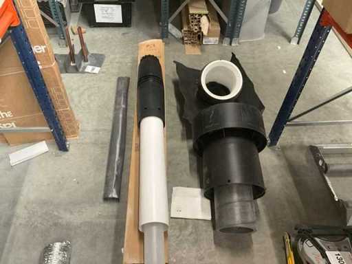 Diverses pénétrations de toiture (3x)