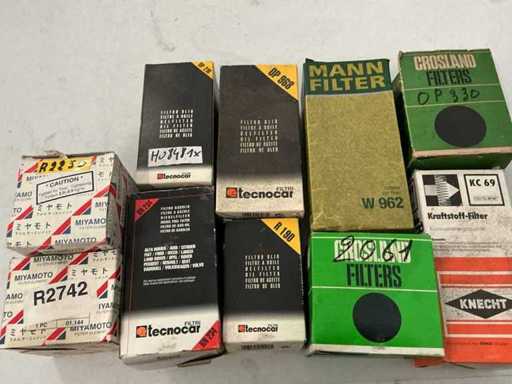 Partij Diverse waaronder,oliefilters,aircofilters enz.