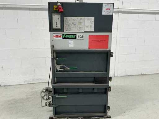 201 HSM V-press 605 Afvalpers