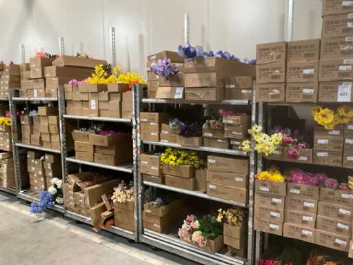 Fleurs artificielles émeraude