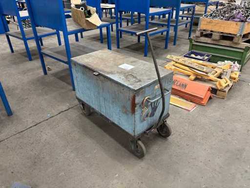 tool cart + contents - Other metal stocks
