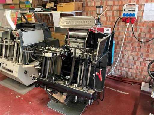 Presse à plats de Heidelberg