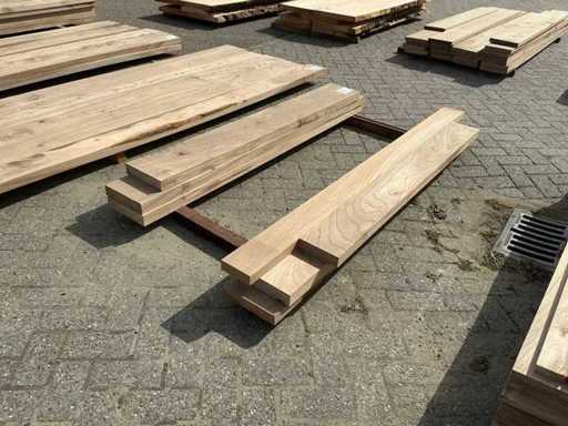 Iepen hout 45mm (5x)