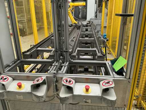 Dubbele accumulatietransportband