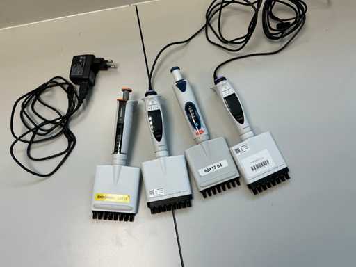 Sartorius multikanaals pipetten (4x)