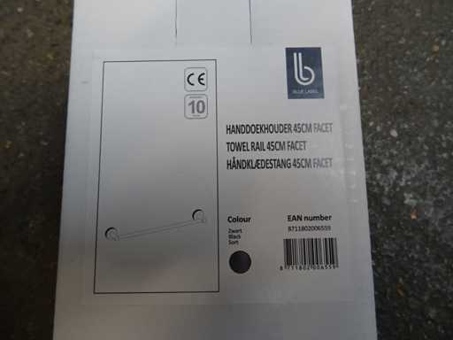 Blaues Etikett – – Handtuchhalter 45 cm (10x)