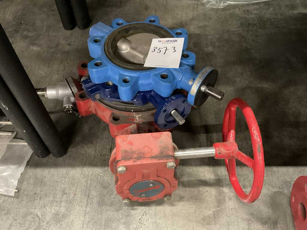 Butterfly valve various (3x)