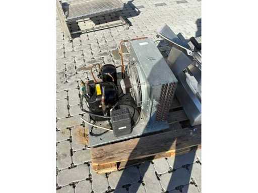 Condensatie eenheid voor koelcel