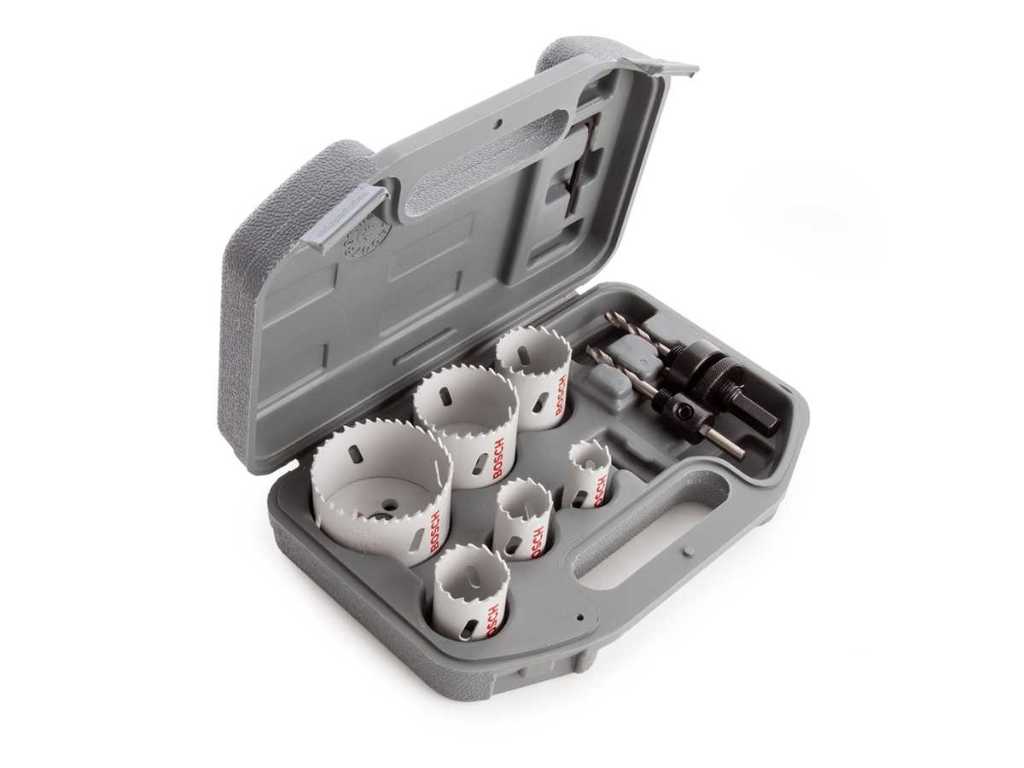 Bosch - 9 pezzi - set di seghe a tazza