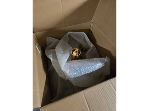 1x pendant lamp gold D51cm x 24cm h