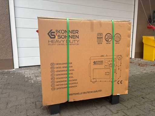 KÖNNER & SÖHNEN Silent KS 9200HDEs-1/3 ATSR - Diesel Power Generator