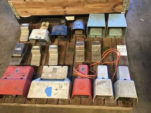 pallet industriële voetschakelaars