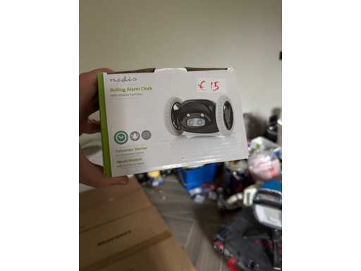Nedis Rolling alarm clock