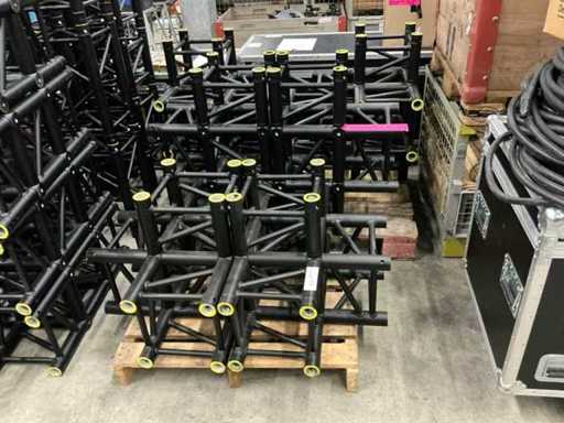 Prolyte H30V C020 Zwart Aluminium truss Boxcorner (6x)
