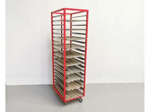 PROFFIL - Acciaio - Carrello di stoccaggio