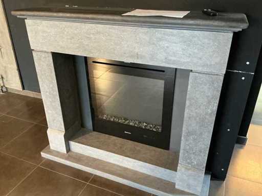Camino stile CON riscaldatore elettrico