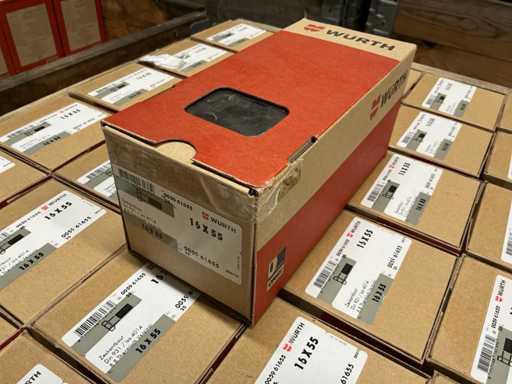 Würth-Verschluss 16x55 (625 Stück)