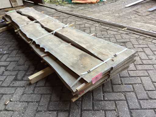 Elm KD Oven Dried 3100x430x150 mm Bowl (9x)