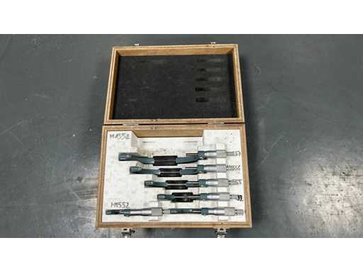 Zestaw mikrometrów MITUTOYO Mitutoyo z mechanicznym bębnem