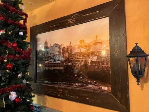 Picture in frame (Cuba) 135x185cm