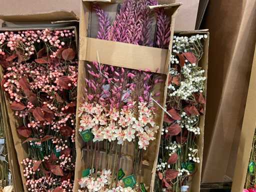 Silka Lot de fleurs artificielles