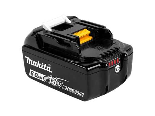 Makita 18V Li-ion battery - 6.0Ah Batteries and Chargers