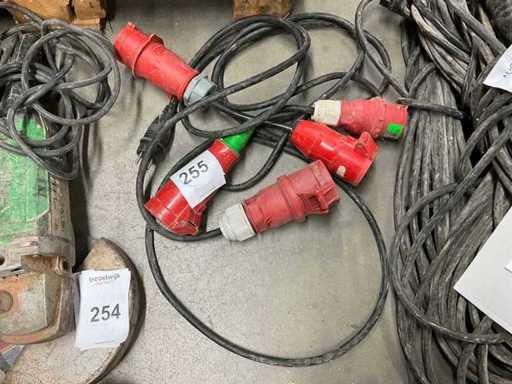 Power current adapter cable (3x)