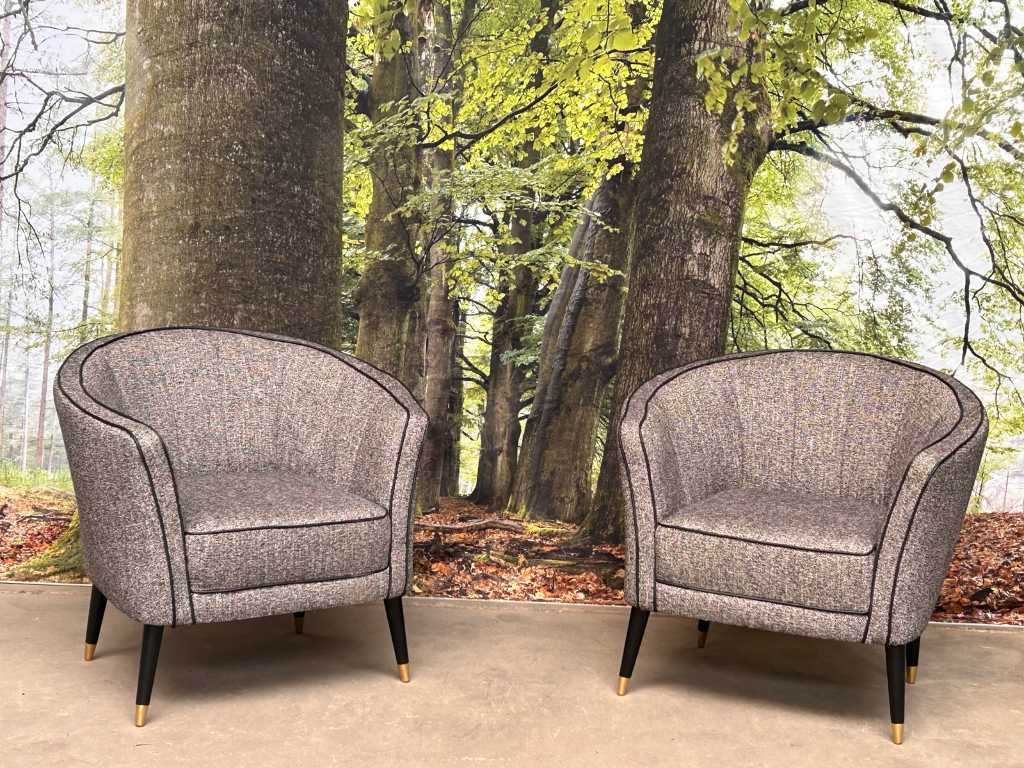 PMP - Montell - Armchairs (2x)
