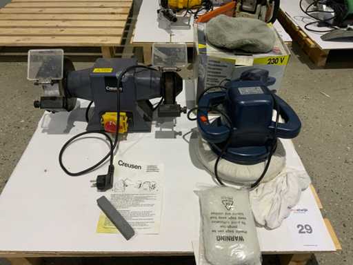 Polizor și lustruitor de lucru Creusen DS 8150 TS