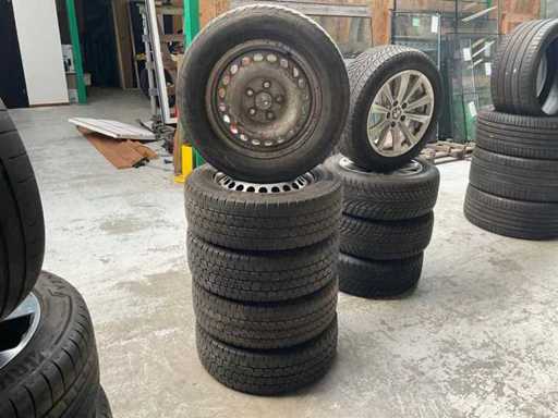 Continental VancoEco Autoband op velg, 16”, VW Transporter (5x)