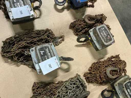 Treuil à chaîne manuel Yale (2x)