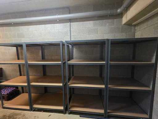 4-piece Shelf Rack (4x) (already disassembled)