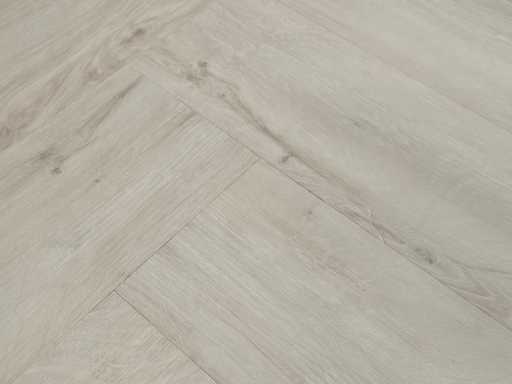 18 m2 PVC SPC click herringbone - 750 x 150 x 6.5 mm