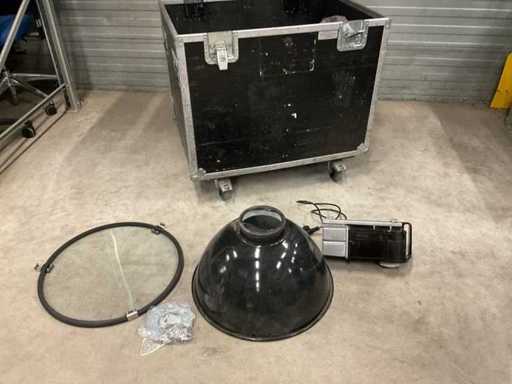 Philips HDK 400 IC lampada a sospensione industriale (4x)