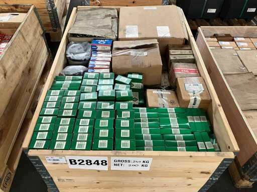 200 kg net bearings from SKF, FAG, INA and others