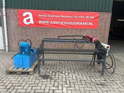 Machine industrielle à aiguiser des couteaux