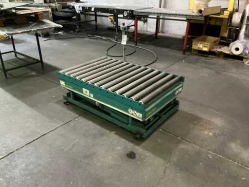 BOLZONI - Trasportatore a rulli sollevabile