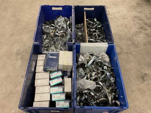 Charge von Installationsmaterialien