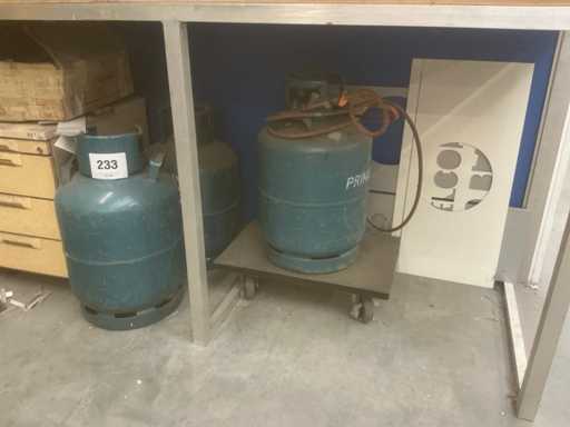 PRIMAGAZ Gasflessen (3x)