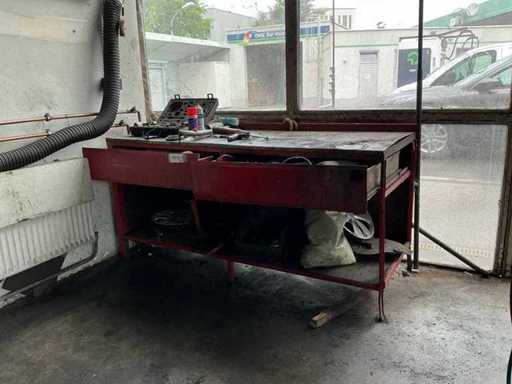 Werkstation inclusief accessoires