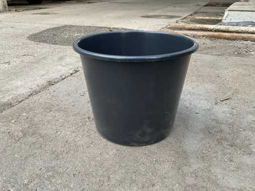 Lotto di secchi per fiori in plastica