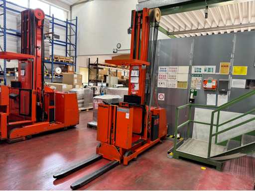 1987 Köttgen EKV500 Reach forklift