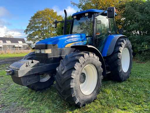 Tracteur agricole New Holland TM140 2006 Quatre roues motrices