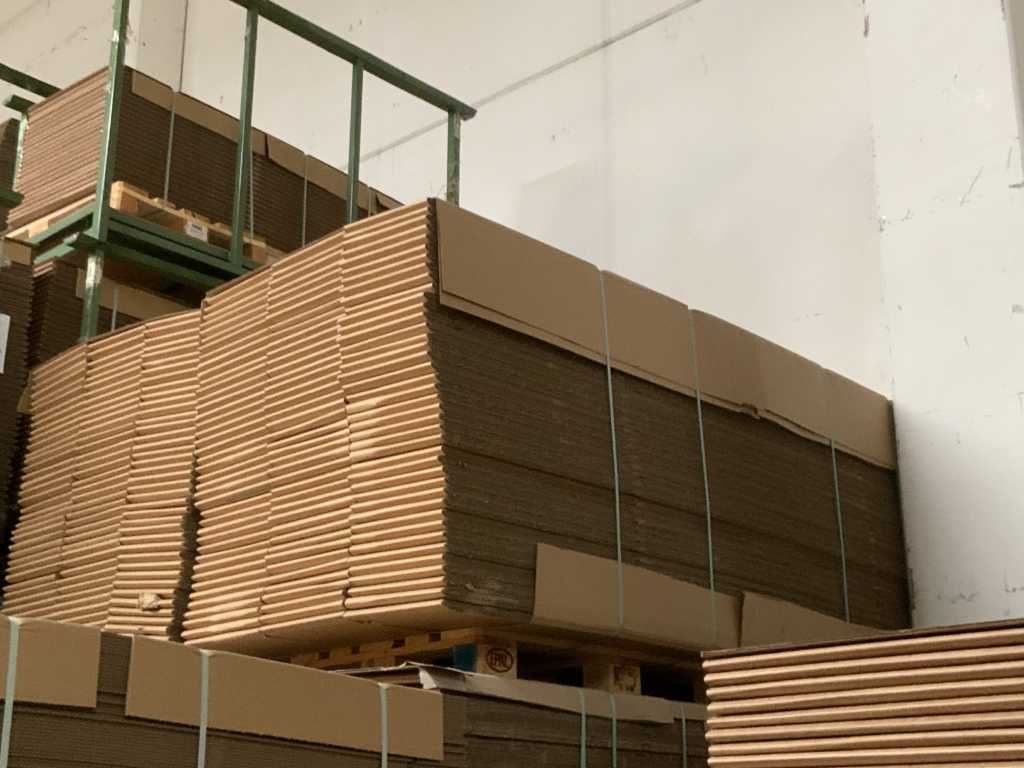 Europal F501-WB2465/3 pallet corrugated cardboard (6x)