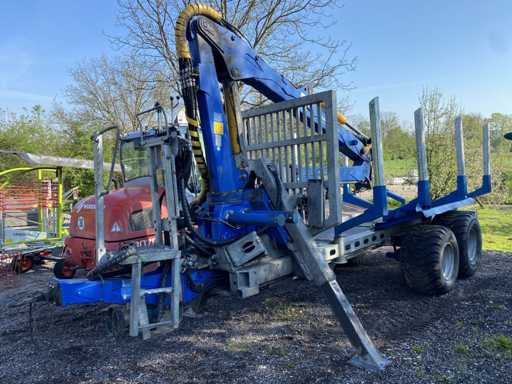 2014 - Binderberger - RW 11 - Houten aanhangwagen