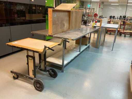 Adiform Workbench, tables and cart