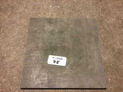 Mosa Motto Form Brown Grey Mat Vloertegel 30x30 cm 43,63 m²