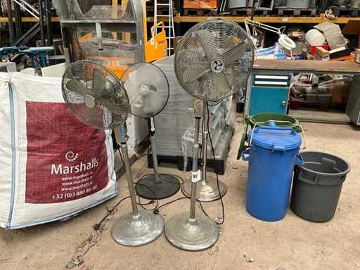 Divers ventilateurs debout (4x)