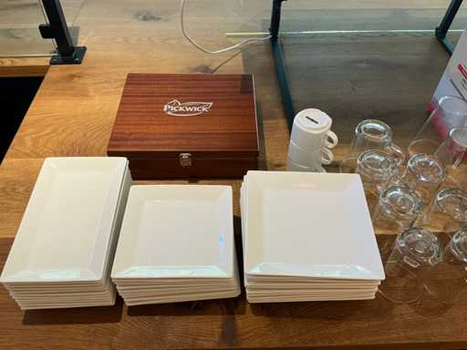 Partij bakkerswinkel benodigdheden